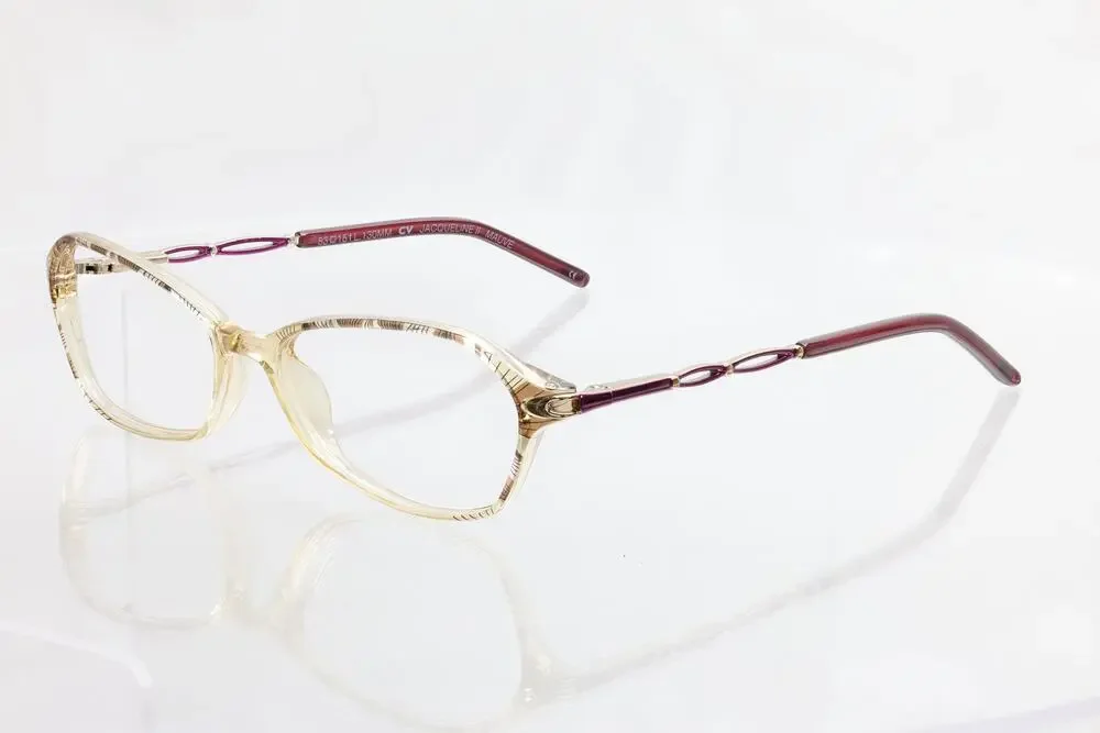 Clearvision Jacqueline II Mauve 53-15-130 Eyeglass FRAMES ONLY - GOOD CONDITION